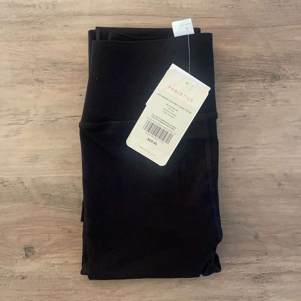 Black High Waisted Sculptknit Fabletics